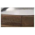 Ari Aluminium and Mango Wood Round Serving Tray with Removable Parts