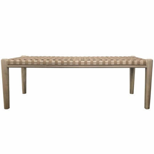 Gerti Bench Seat in Natural Low Stools and Benches Dianna-Lynn Decor