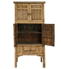 Old Bamboo Tall Cabinet