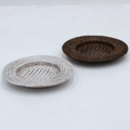 Rattan Candle Underplate - Brown