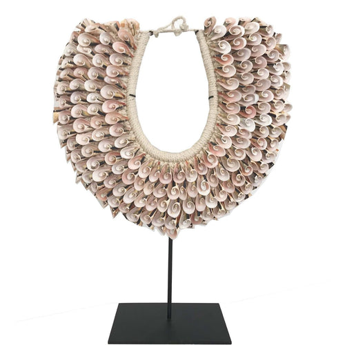 Small Shell Collar - Blush Accessories Dianna-Lynn Decor