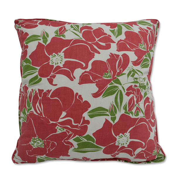 Tropical Red Cushion Cover - Medium