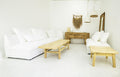White Lavinia Corner Sofa Suite - 100% Linen