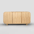 Letitia Ribbed Wooden Buffet