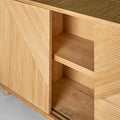 Letitia Ribbed Wooden Buffet