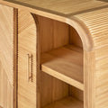 Letitia Ribbed Wooden Buffet