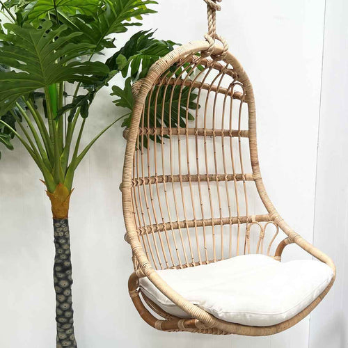 Marc Hanging Egg Chair - Blond | Dianna-Lynn Decor