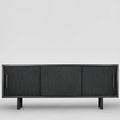 Nelson Sideboard Black - 195cmL