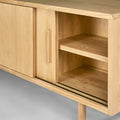 Nelson Sideboard with Bamboo Overlay Doors - 195cmL