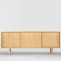 Nelson Sideboard with Bamboo Overlay Doors - 195cmL
