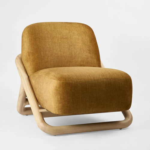 Rhodes Accent Armchair Mustard