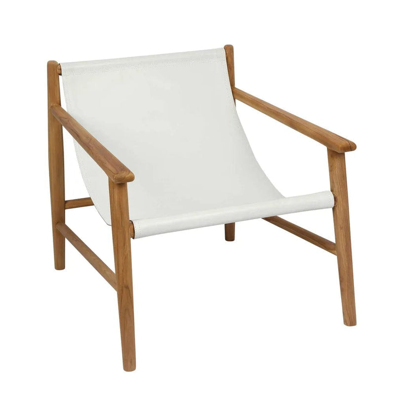 Bolan Chair White Leather