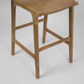 Marvin High Back Bar Stool Toffee