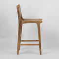 Marvin High Back Bar Stool Toffee