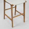 Marvin High Back Bar Stool White