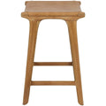 Marvin Bar Stool Toffee Leather