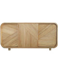 Letitia Ribbed Wooden Buffet