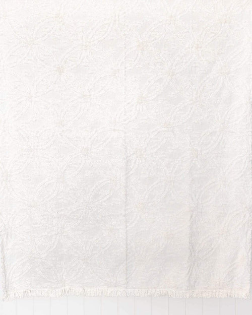 Alka Throw Blanket - White - 125x150 Soft Furnishings Dianna-Lynn Decor