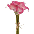 Artificial Calla Lily Mini Bouquet - Hot Pink