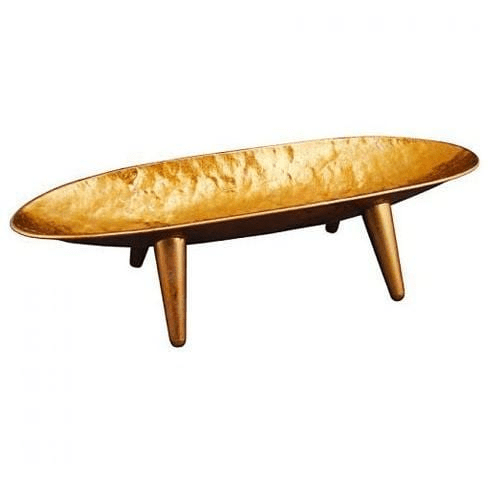 Bronze Metal Kava Tray 37.5cmL