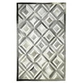 Cowhide and Leather Rug Callide 180cmD