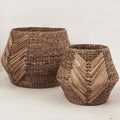 Extra Large Tribal Weave Basket