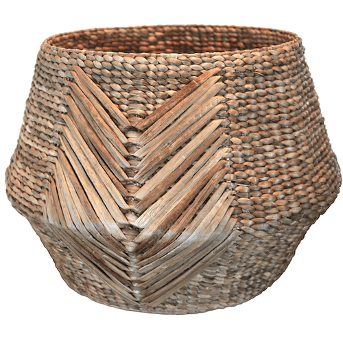 Extra Large Tribal Weave Basket Basketware Dianna-Lynn Decor