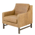 Filipo Leather Armchair - Cognac