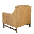 Filipo Leather Armchair - Cognac