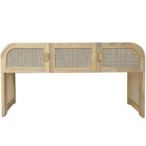 Grace Rattan Console Table Cabinets and Consoles Dianna-Lynn Decor