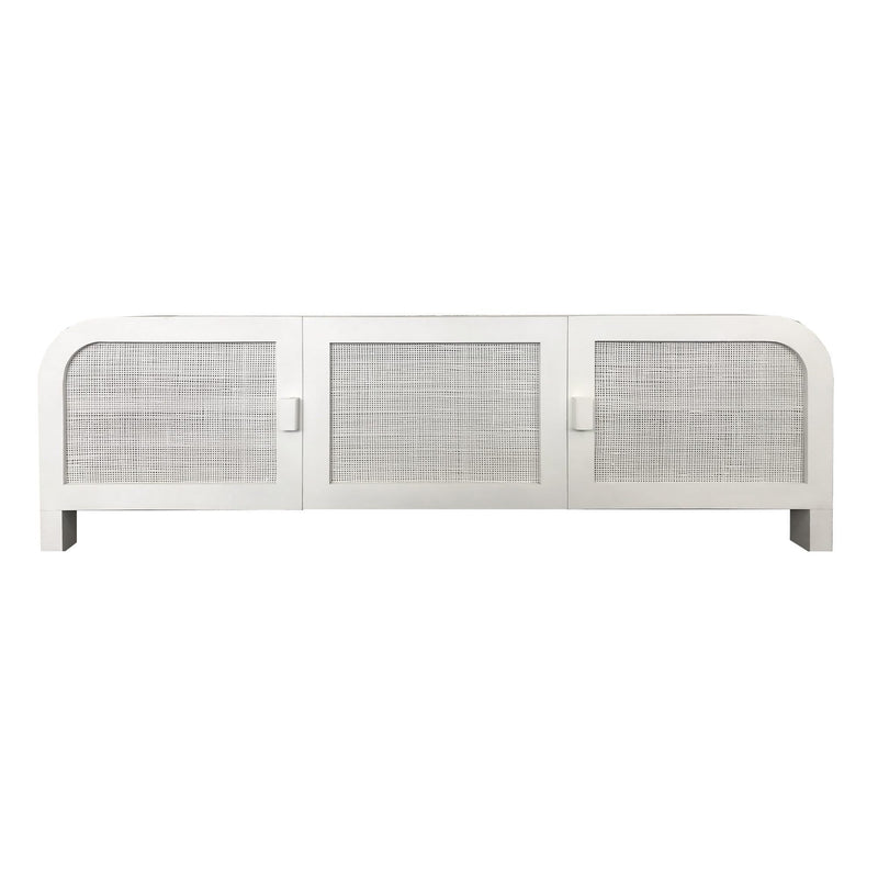 Grace Rattan Sideboard/TV Unit in Chalk