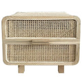 Hayme Rattan Bedside Table Natural