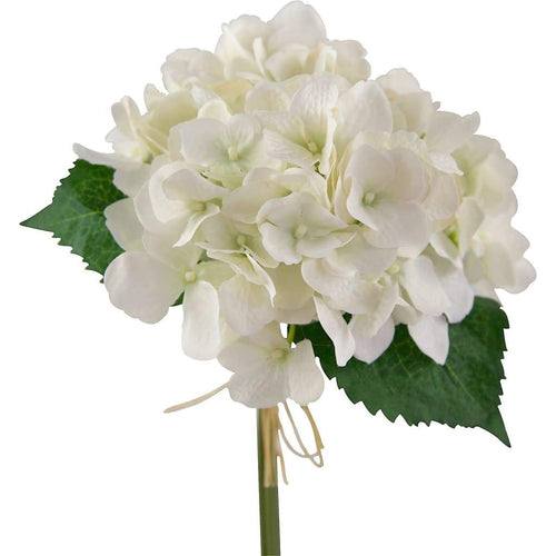 Hydrangea Victoria Bouquet Cream Pink (32cmH) Artificial Flowers and Greenery Dianna-Lynn Decor