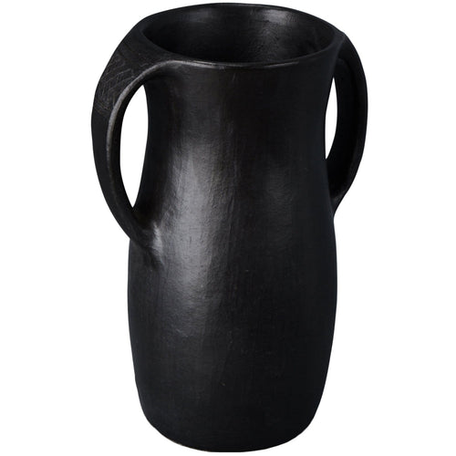 Kiaan Double Handle Vase - Longpi Pottery Planters and Vases Dianna-Lynn Decor