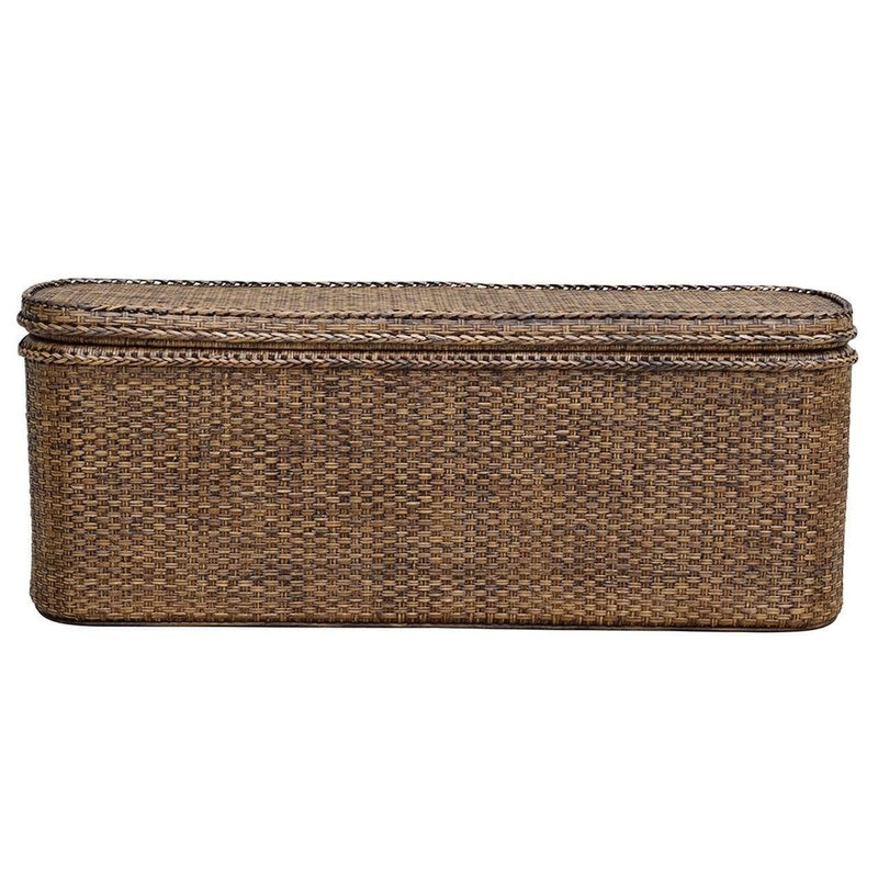 Large Plantation Bed End Storage Chest