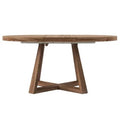 Lei Round Oak Dining Table