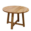 Lei Round Oak Dining Table
