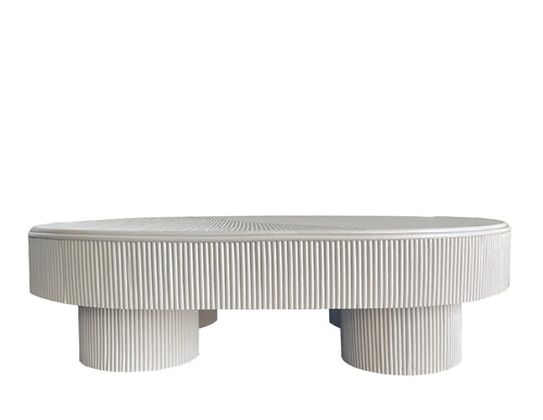Letitia Coffee Table - Ecru Coffee and Side Tables Dianna-Lynn Decor