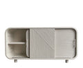 Letitia Ribbed Wooden Buffet - Ecru