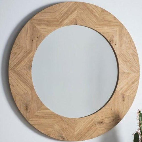Milano Round Mirror 90cm D Wall Art and Mirrors Dianna-Lynn Decor