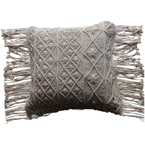 Natural Boho Luxe Cushion Cover - 70 x 70 CM Soft Furnishings Dianna-Lynn Decor
