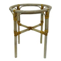 Natural Rattan Cane Plant Stands Set of 3 - White wash
