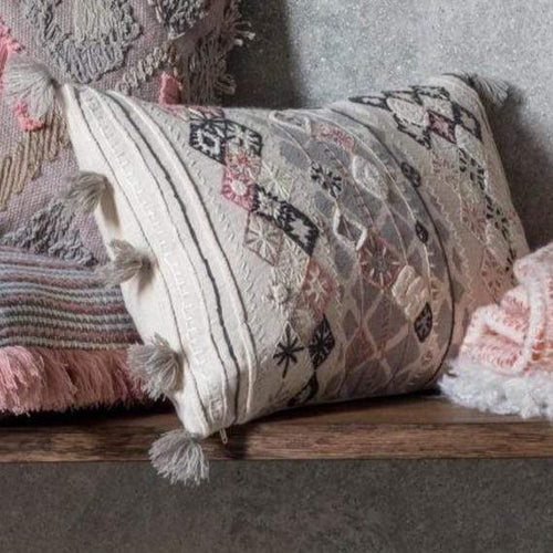 Nila Embroidered Cushion Soft Furnishings Dianna-Lynn Decor