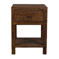 Plantation Bedside Table - Tobacco