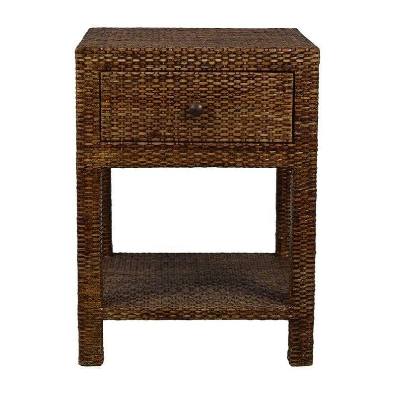 Plantation Bedside Table - Tobacco
