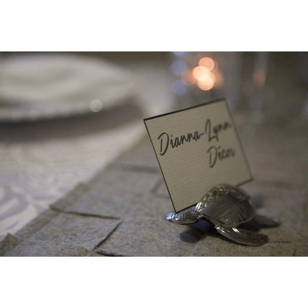 Decorative place top card holders