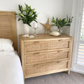 Sefa Rattan Weave Chest of Drawers