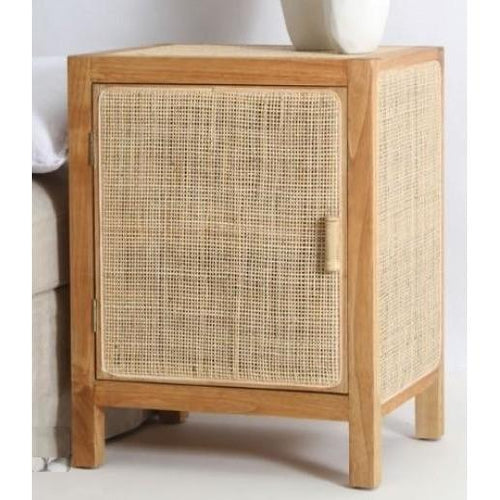 Sefa Set of 2 Rattan Weave Bedside Cabinets Bedroom Furniture Dianna-Lynn Decor
