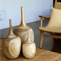 Set of 3 Lidded Vase