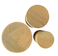 Sia Fluted Side Table - Natural